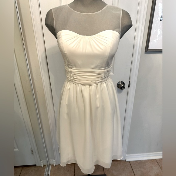 Colour by Kenneth Winston white dress size 8 - Picture 3 of 8